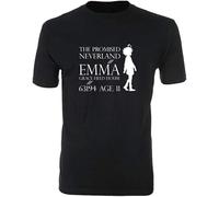 JDGAALML Great Eastern Entertainment Promised Neverland-Emma White Sketch Men T-Shirt Manches Courtes(Large)