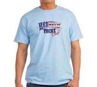 JDGAALML Redneck White & Blue Light T Shirt Men's 100% Cotton, Classic Graphic Light T-Shirt Manches Courtes(Medium)