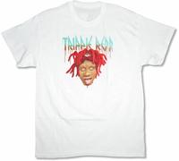 JDGAALML Trippie Redd What a Long Strange Trip It's Been White T Shirt White Manches Courtes(XX-Large)