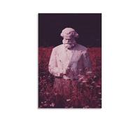 JDHUOXIAO Karl Marx Papier Peint Poster Art Mural Esthétique Couverture Poster Design Peinture pour Salon Chambre à Coucher 40 x 60 cm Sans Cadre