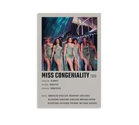 JDHUOXIAO Miss Congeniality Poster mural esthétique pour salon, chambre à coucher, 20 x 30 cm, style sans cadre