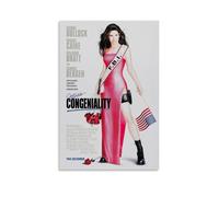 JDHUOXIAO Miss Congeniality Poster mural esthétique pour salon, chambre à coucher, 60 x 90 cm, style sans cadre