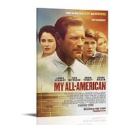 JDHUOXIAO My All American Poster mural esthétique avec couverture pour salon, chambre à coucher - 30 x 45 cm - Style cadre