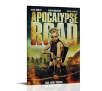 JDHUOXIAO Poster Apocalypse Road - Art mural esthétique - Couverture - Peinture pour salon, chambre à coucher - 50 x 75 cm - Style cadre