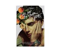 JDHUOXIAO Poster avec inscription Call Me By Your Name - Décoration murale esthétique pour salon, chambre à coucher - 60 x 90 cm - Style sans cadre