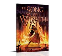 JDHUOXIAO Poster de couverture de livre The Song of Wrath - Art mural esthétique - Peinture pour salon, chambre à coucher - 50 x 75 cm - Style cadre