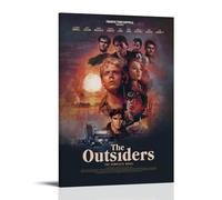 JDHUOXIAO Poster The Outsiders - Art mural esthétique - Poster design pour salon, chambre à coucher - 30 x 45 cm - Style cadre