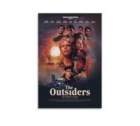 JDHUOXIAO Poster The Outsiders - Art mural esthétique - Poster design pour salon, chambre à coucher - 60 x 90 cm - Style sans cadre