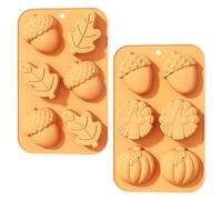 JDIEOQA Moule à gâteau en silicone flexible, résistant aux hautes températures, moule à chocolat, moule à dessert, outil de cuisson flexible