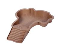 JDIEOQA Spacieux Reptiles Bol À Eau avec Étapes D'échelle Accédez Composant Amovible pour Les Tortues Sûres Trempage Et Repos Assemblées/Démonts Reptiles Repos
