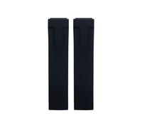 JDIME Bracelets de montre 21mm pour Tissot T048.417 Bracelet de montre t-race t-sports bracelets de montre Bracelet étanche en caoutchouc souple 20mm Bracelet en Silicone(Black No buckle,20mm)