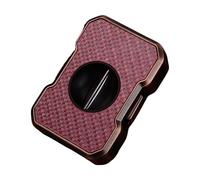 JDIME Coupe-cigare en alliage de zinc, ciseaux à ressort en acier inoxydable, pince portable en forme de V, outil de fumage de poche (J)