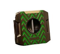 JDIME Coupe-V 3 en 1 en acier inoxydable, outil de coupe de précision professionnel avec poinçon intégré et base rotative, tondeuse portable avec porte-aiguille (B)