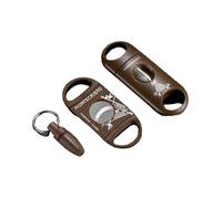 JDIME Ensemble d'accessoires 3 en 1 pour cigares - Outils de coupe et de poinçonnage portables en alliage de zinc, taille de poche pour ordinateur de bureau, cadeau pour homme (D)
