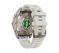 JDIME Garmin Fenix 7s 6s 5s Pro Solar Silicone Light Gold Boucle Quick 20 mm Bracelet de montre de rechange pour Garmin Epix Pro Gen 2 42 mm Descent Mk2s/3/3i pour femmes et hommes, taille unique