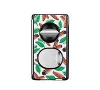 JDIME Outil multifonction 5 en 1, coupe en V de précision et double guillotine, support caché intégré avec amplificateur de poinçon et de tirage intégré, accessoire de voyage en métal (A)