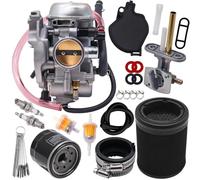 JDLLONG Carburateur 15003-1686 pour Kawasaki Prairie 360 KVF360 2x4 4x4 ATV Carb