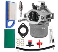 JDLLONG Carburateur 593432 remplace 791266 794653 pour moteurs Briggs & Stratton série 210000, 280000, 310000 avec joint d'étanchéité