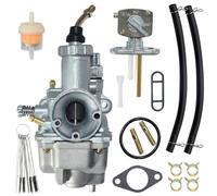 JDLLONG Carburateur pour Yamaha Moto 4 YFM225 YFM 225 ATV Carb 1986 1987 1988 Timberwolf 250 YFB250 Carburateur avec interrupteur de robinet d'essence