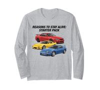 JDM Car Funny Cars Graphic « Reasons to Stay Alive » Manche Longue