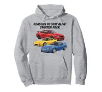 JDM Car Funny Cars Graphic « Reasons to Stay Alive » Sweat à Capuche