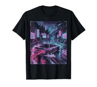 JDM Drift Car Night Street Racing Midnight Runner Tokyo Fast T-Shirt