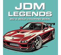 JDM Legends: Classic & Modern JDM Icons to Color and Enjoy
