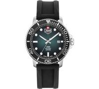 Jdm Military Tango Black Silicone Green Dial Watch Silver Green An Taille unique Male