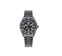 JDM Millitary Hommes Analogique Montre avec Bracelet en Acier Inoxydable JDM-WG028-02
