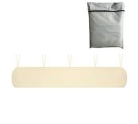 JDMA Housse de protection imperméable pour auvent de 2,5 m, pour auvent mobile, auvent à demi-coffre, auvent sur pied, auvent autonome (Beige, 2,5 m)