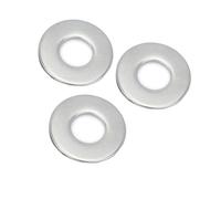 JDMAKJ Lot de 100 rondelles M6 x 12 mm en acier inoxydable A2 V2A 304, rondelles de carrosserie, rondelles métalliques pour vis, écrous, tige filetée