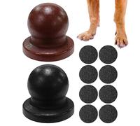 JDNFKG 2 Pièces D'Affûteuse De Griffes en Bois pour Animaux De Compagnie, Taille-Ongles Détachable, Produits De Soins pour Animaux De Compagnie, Outils D'Affûtage des Ongles pour Chiens.