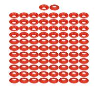 JDNFKG 90 Pièces De Bague D'Étanchéité en Silicone Rouge, Accessoires D'Étanchéité De Bouchon De Bouteille, Bouchon Étanche À Vin, Adapté pour Balancer des Bouteilles À Bascule.