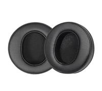 JDNH 1 paire de coussinets en cuir protéiné/maille de football souple pour casque d'écoute en éponge pour casque