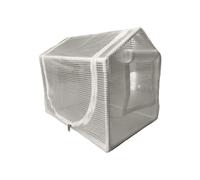 JDNH Abri hexagonal en PVC avec panneaux isolés pour jardinage d'hiver, intérieur et extérieur, installation et rangement faciles Serre hexagonale pour plantes