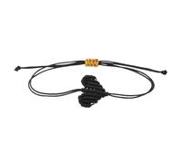 JDNH Bracelets tressés assortis en forme de cœur pour couples, cordon de ficelle, bijoux faits à la main, bracelet confortable à porter avec symbole d'amour pour couple, taille unique, Comme décrit