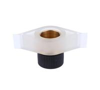 JDNH Buse d'air en laiton renforcé résistant aux fuites - Gonflage efficace pour matelas d'extérieur - Libération rapide - Barrière en laiton pour camping en plein air