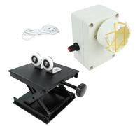 JDNH Canne à pêche professionnelle - Machine à enrouler portable en résine époxy rotative - Équipement d'enroulement de fil réglable