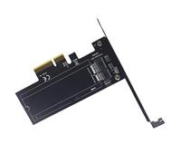 JDNH Carte de conversion HDDs PCIE 1X 4X Interfaces Adaptateurs pour 2013-2017 Prend en charge un taux de transfert de 5 Gbit/s