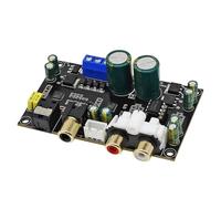 JDNH Carte de décodage auditif de qualité supérieure avec puce CS8416 et CS4398 pour son Hifi et compatibilité universelle des appareils de voyage