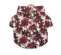 JDNH Chemise d'été à col à revers pour animal de compagnie, combinaison simple pour petits vêtements, vêtements de marche printanière, chemises pour grand choix pour l'été, drôle pour les petites