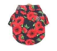 JDNH Chemise d'été à col à revers pour animal de compagnie, combinaison simple pour petits vêtements, vêtements de marche printanière, chemises pour grand choix pour l'été, drôle pour les petites