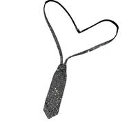 JDNH Collier cravate tendance incrusté de cristaux pour acteur, actrice, spectacles, réunions, dîners, célébrations, One Size, Comme décrit, Comme décrit.