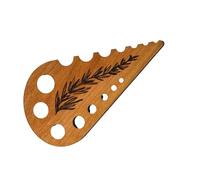 JDNH Coupe-légumes pour plantes et vanilles Outil de cuisine portable Outil de cuisine Bois poreux