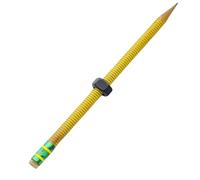 JDNH Crayon sensoriel fileté avec écrou pour enfants et adultes - Soulagement du stress - Outil de mise au point silencieux pour salle de classe - Design en bois - Réduction du stress