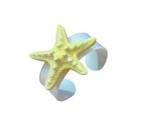 JDNH Élégante étoile de mer portable pour les escapades en bord de mer, bijoux tendance pour femmes, One Size, Comme décrit