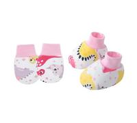 JDNH Ensemble de moufles anti-griffures pour bébé de 0 à 6 mois en coton confortables et anti-accrochage - Essentiels de voyage pour bébé, Dinosaure - Vert, Taille unique