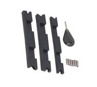 JDNH Kit d'adaptateurs de boîte d'aileron de surf - Installation facile - Systèmes de compatibilité - Accessoires de longboards avec clé d'ailerons