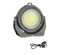 JDNH Lampes de travail LED rechargeables 3 modes d'éclairage Base rotative Lumière d'extérieur portable parfaite pour garage, camping, construction
