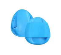 JDNH Lot de 2 pagaies d'entraînement à la natation au design ergonomique, texture en silicone, parfaites pour les nages libres, le dos, la brasse, la natation